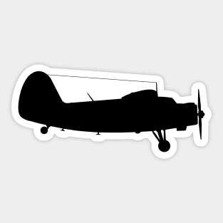 Antonov AN-2 - Soviet Workhorse Utility Biplane Airplane Sticker